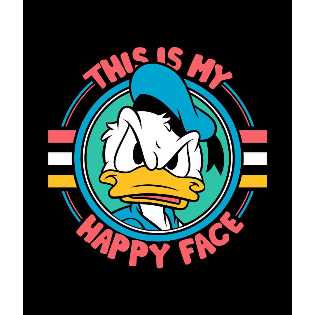 Disney Donalds Happy Face T-Shirt -Celfie Design - India - www.superherotoystore.com
