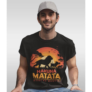 Lion King Hakuna Matata T-Shirt -Celfie Design - India - www.superherotoystore.com