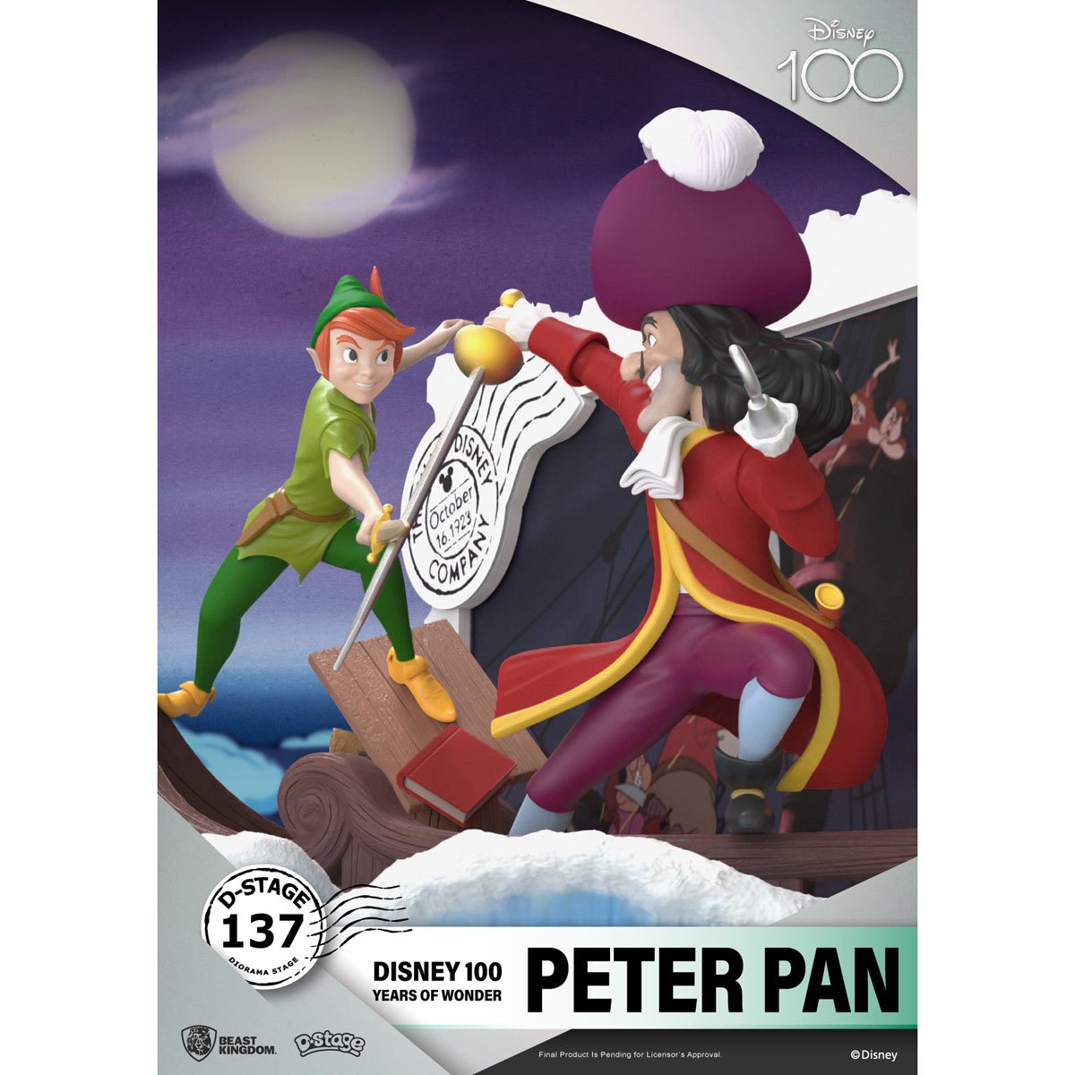 Disney 100 Years of Wonder-Peter Pan Diorama Stage D-Stage Statue by Beast Kingdom -Beast Kingdom - India - www.superherotoystore.com
