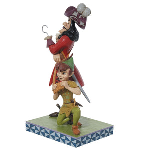 Peter Pan & Hook Good Vs Evil Disney Traditions Statue by Enesco -Enesco - India - www.superherotoystore.com