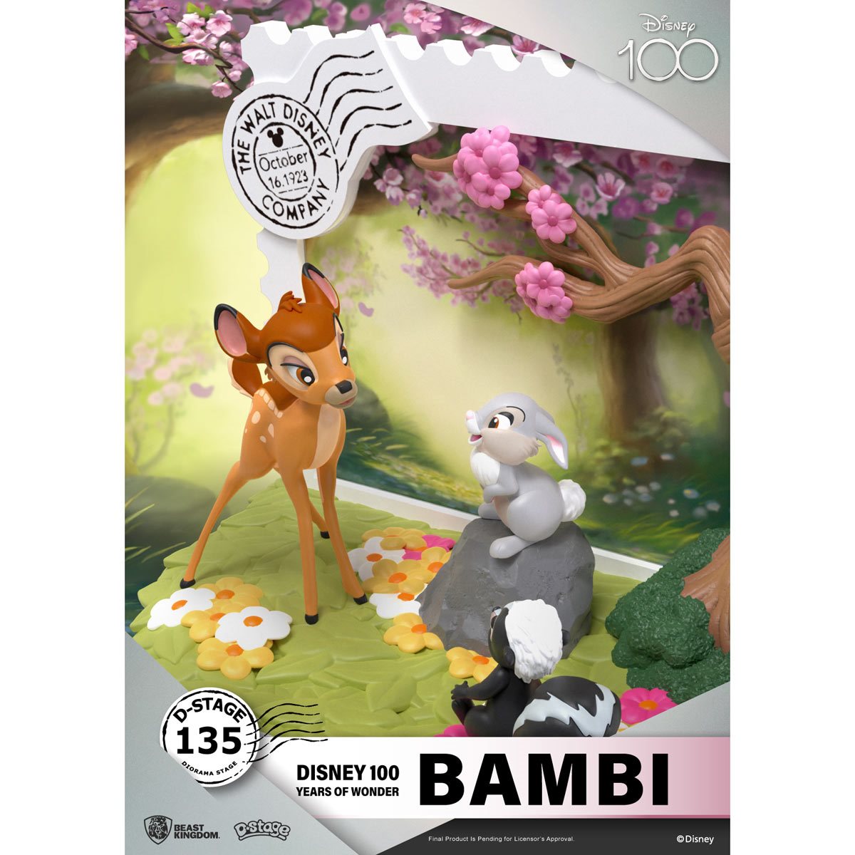 Disney 100 Years of Wonder Bambi D-Stage Statue by Beast Kingdom -Beast Kingdom - India - www.superherotoystore.com