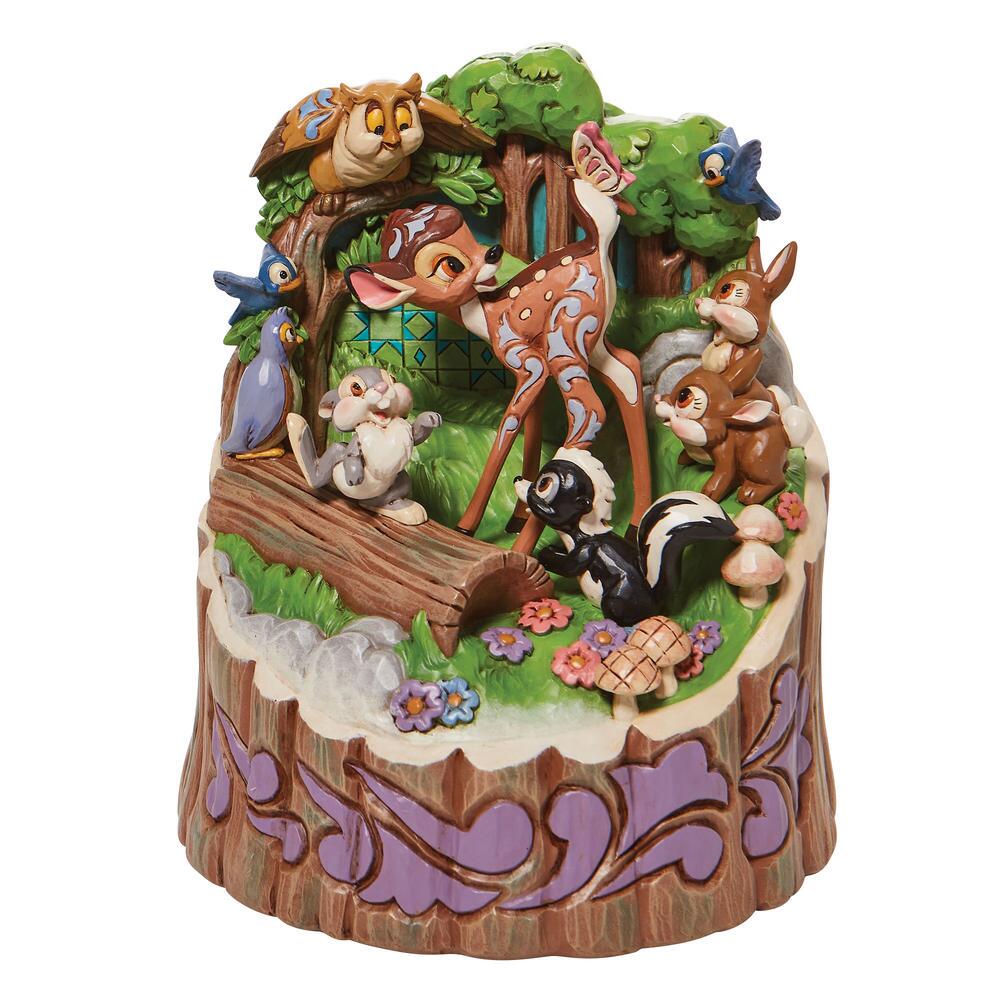 Bambi Carved by Heart Disney Traditions Figure by Enesco -Enesco - India - www.superherotoystore.com