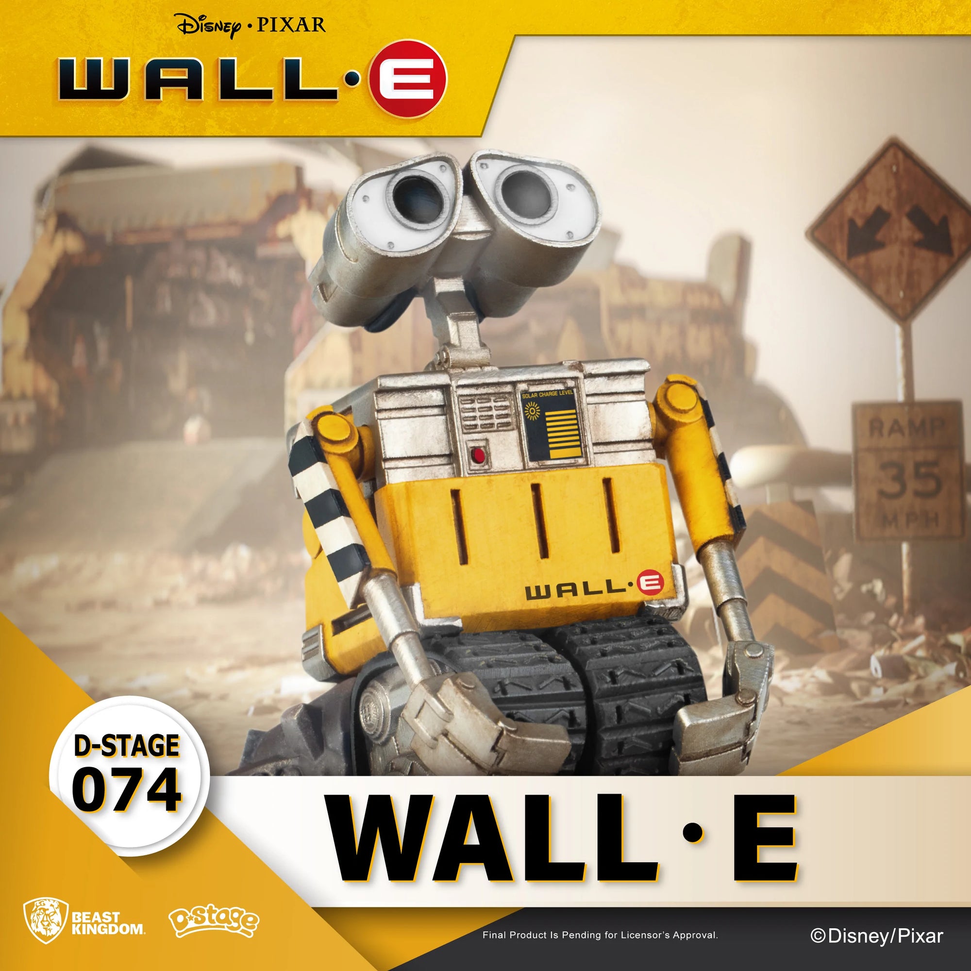 Disney-Pixar WALL-E D-Stage Statue by Beast Kingdom -Beast Kingdom - India - www.superherotoystore.com