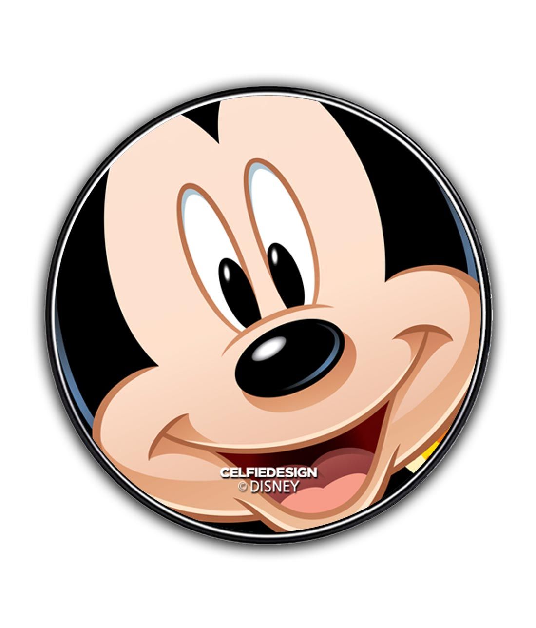 Zoom Up Mickey - 10 X 10 (cm) Circular Coaster -Celfie Design - India - www.superherotoystore.com