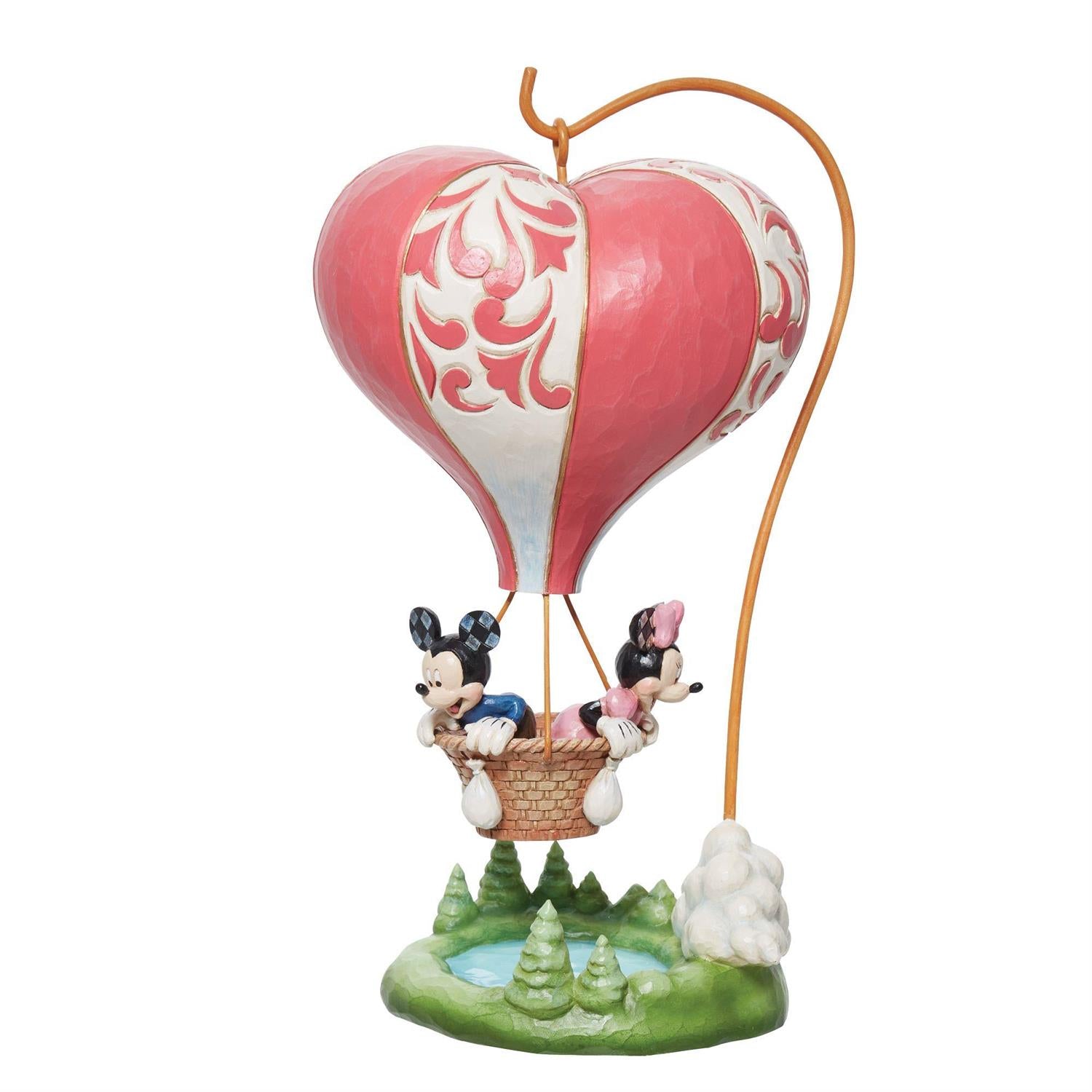 Mickey & Minnie Heart-Air Ball Statue by Enesco -Enesco - India - www.superherotoystore.com