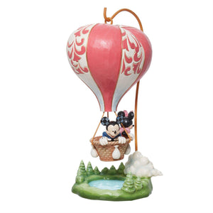 Mickey & Minnie Heart-Air Ball Statue by Enesco -Enesco - India - www.superherotoystore.com