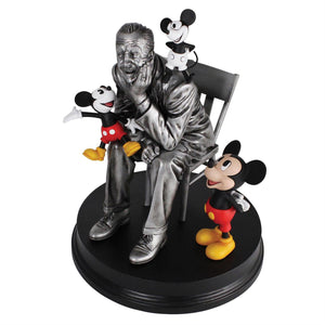 Disney 100 Walt with Mickey Mouse Statue by Grand Jester Studios X Enesco -Enesco - India - www.superherotoystore.com