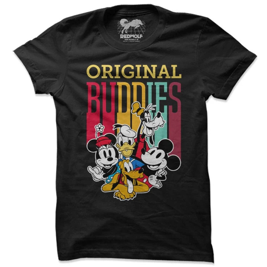 ORIGINAL BUDDIES - DISNEY OFFICIAL T-SHIRT -Redwolf - India - www.superherotoystore.com