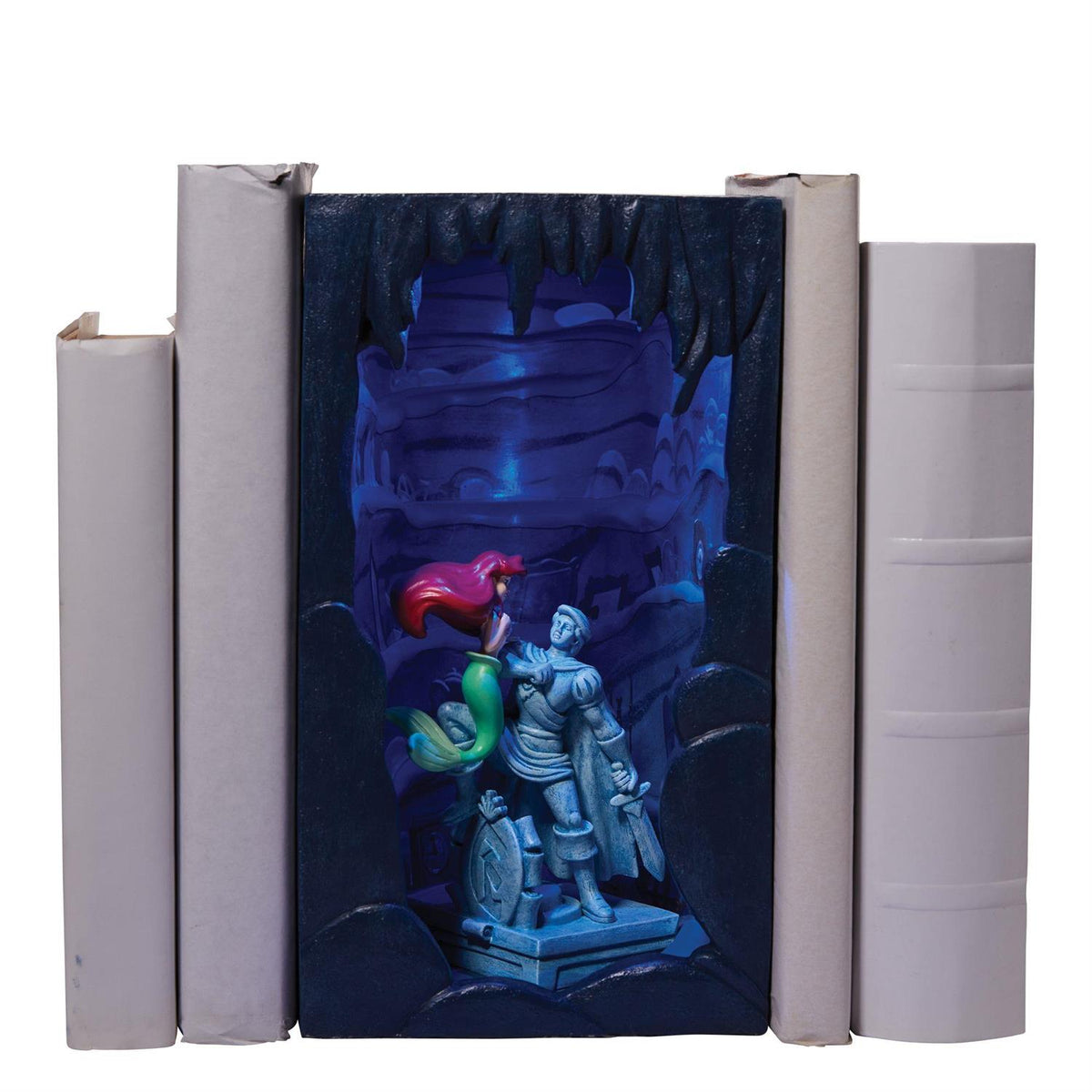 Ariel&#39;s Secret Grotto Disney Showcase Bookends by Enesco -Enesco - India - www.superherotoystore.com