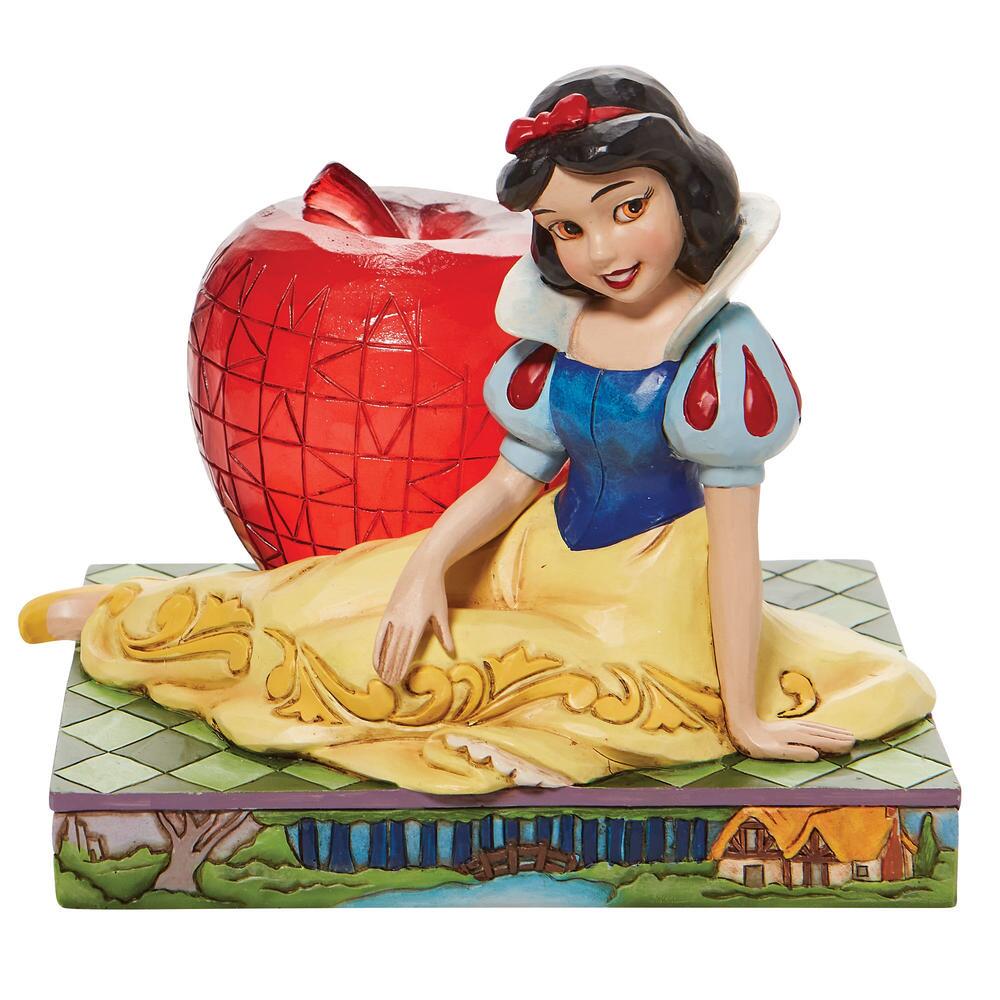 Snow White &amp; Apple Figure by Enesco -Enesco - India - www.superherotoystore.com