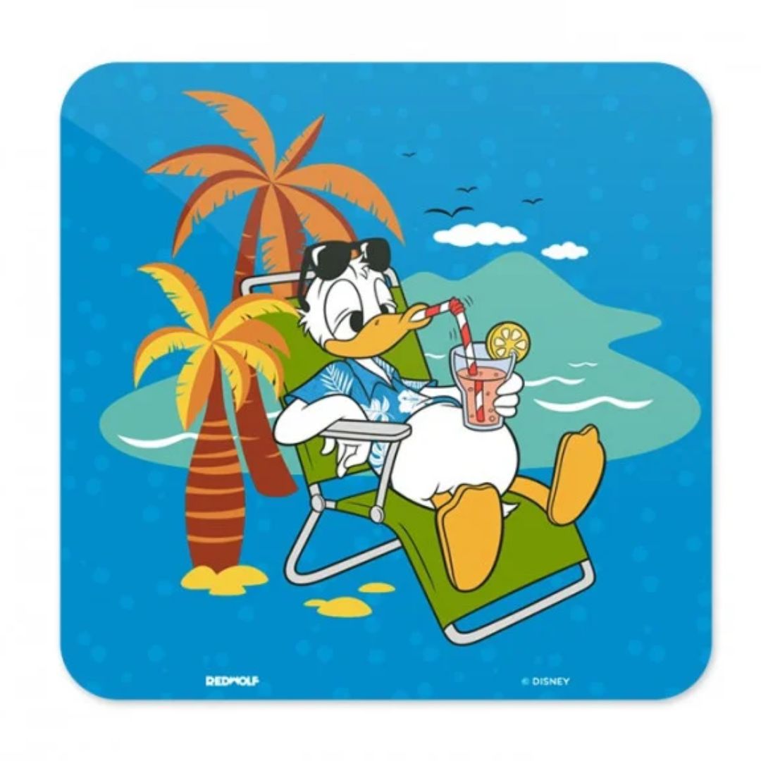 Duck On A Beach Coaster -Redwolf - India - www.superherotoystore.com