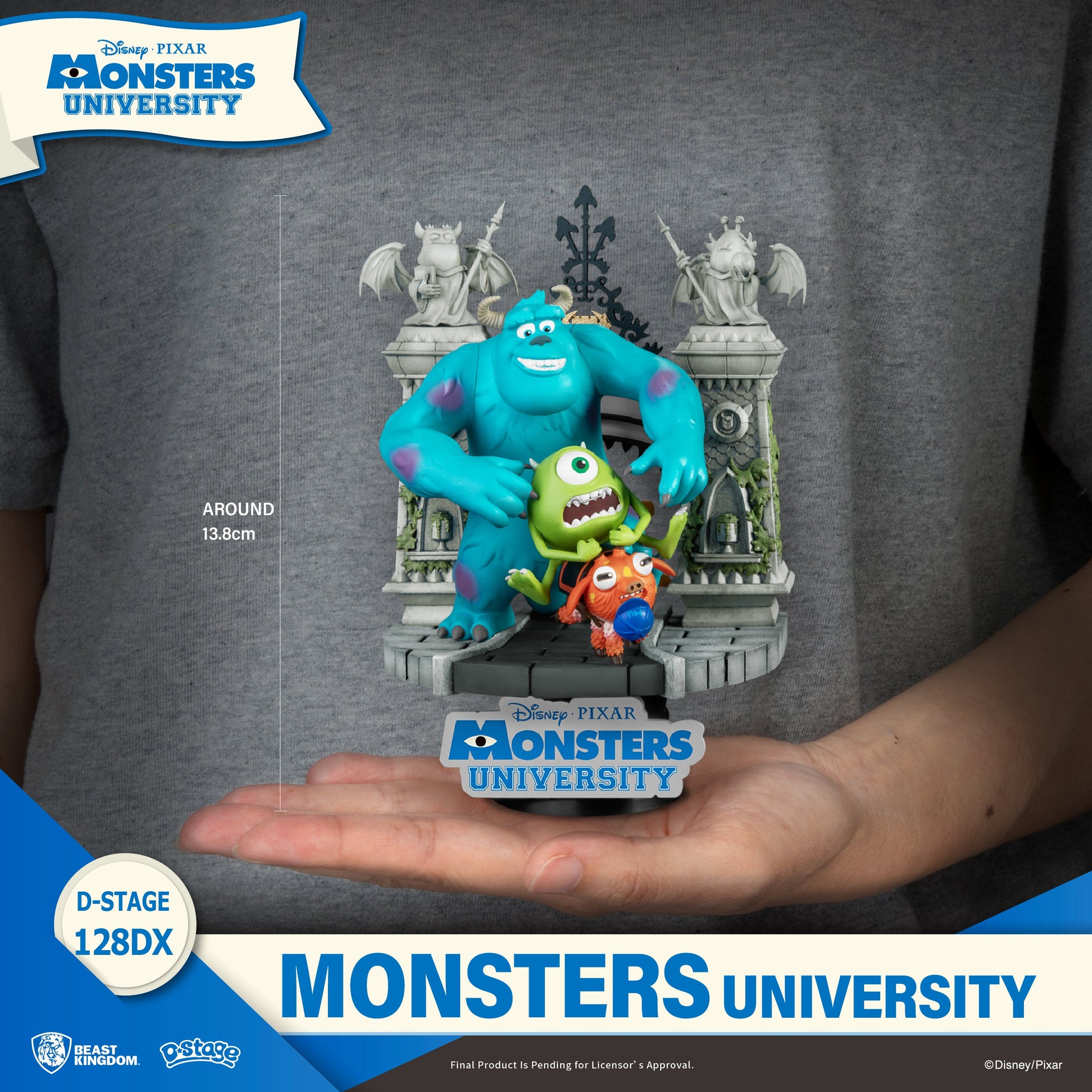 Disney Pixar Monsters University Diorama Stage D-Stage Statue by Beast Kingdom -Beast Kingdom - India - www.superherotoystore.com