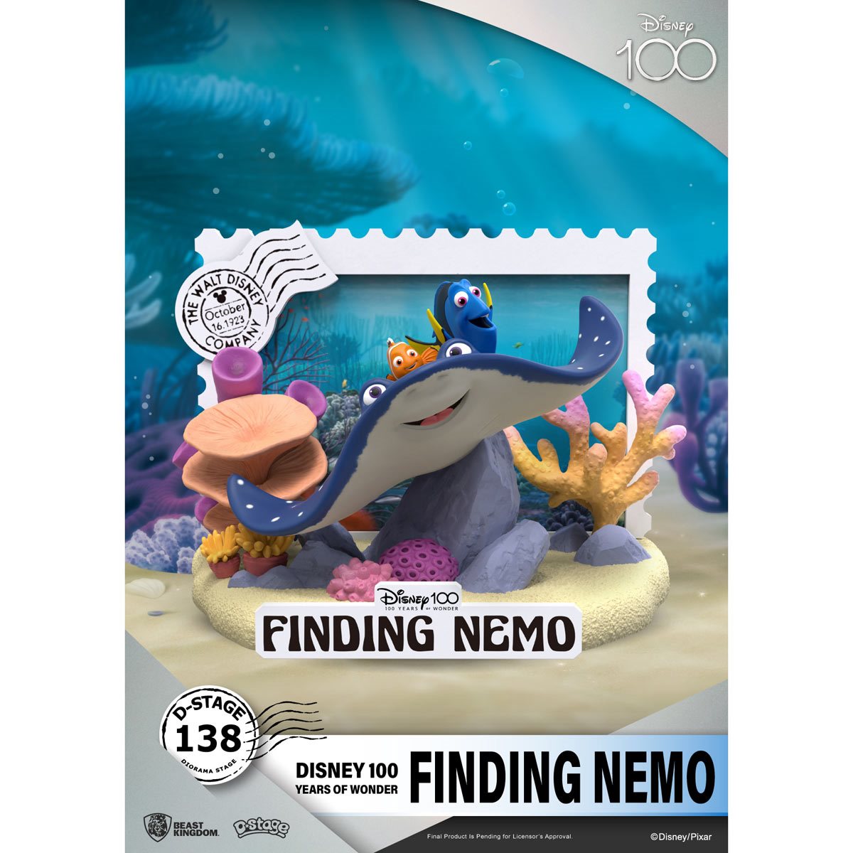 Disney 100 Years of Wonder Finding Nemo D-Stage Statue by Beast Kingdom -Beast Kingdom - India - www.superherotoystore.com