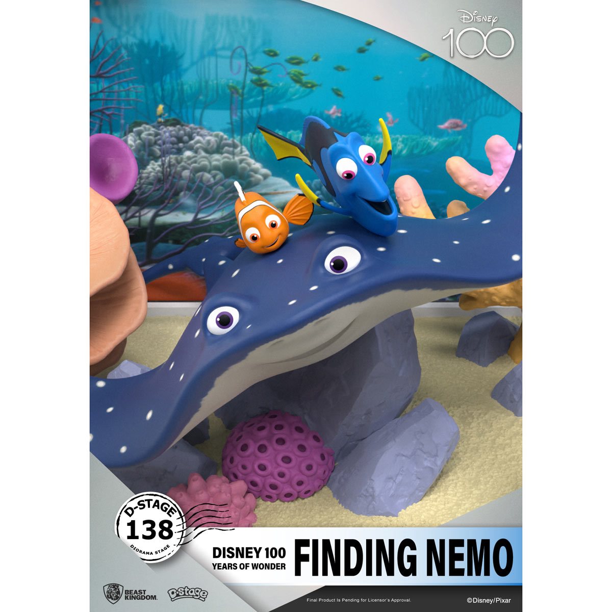 Disney 100 Years of Wonder Finding Nemo D-Stage Statue by Beast Kingdom -Beast Kingdom - India - www.superherotoystore.com