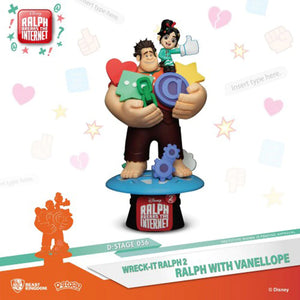 Wreck-It Ralph 2 Ralph With Vanellope D-Stage Diorama Statue by Beast Kingdom -Beast Kingdom - India - www.superherotoystore.com
