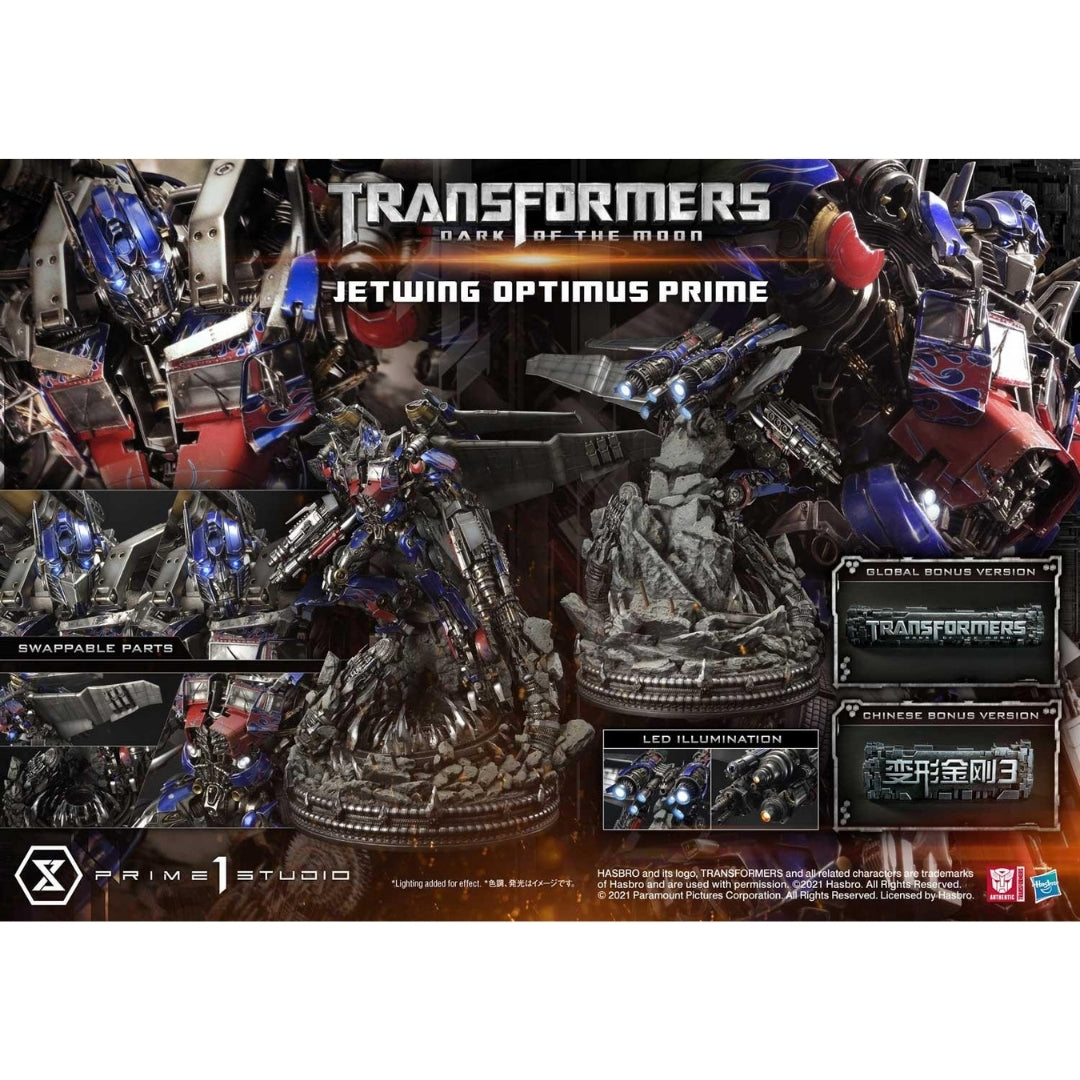 Transformers Dark Of The Moon Jetwing Optimus Prime Figure by Prime 1 Studios -Prime 1 Studio - India - www.superherotoystore.com
