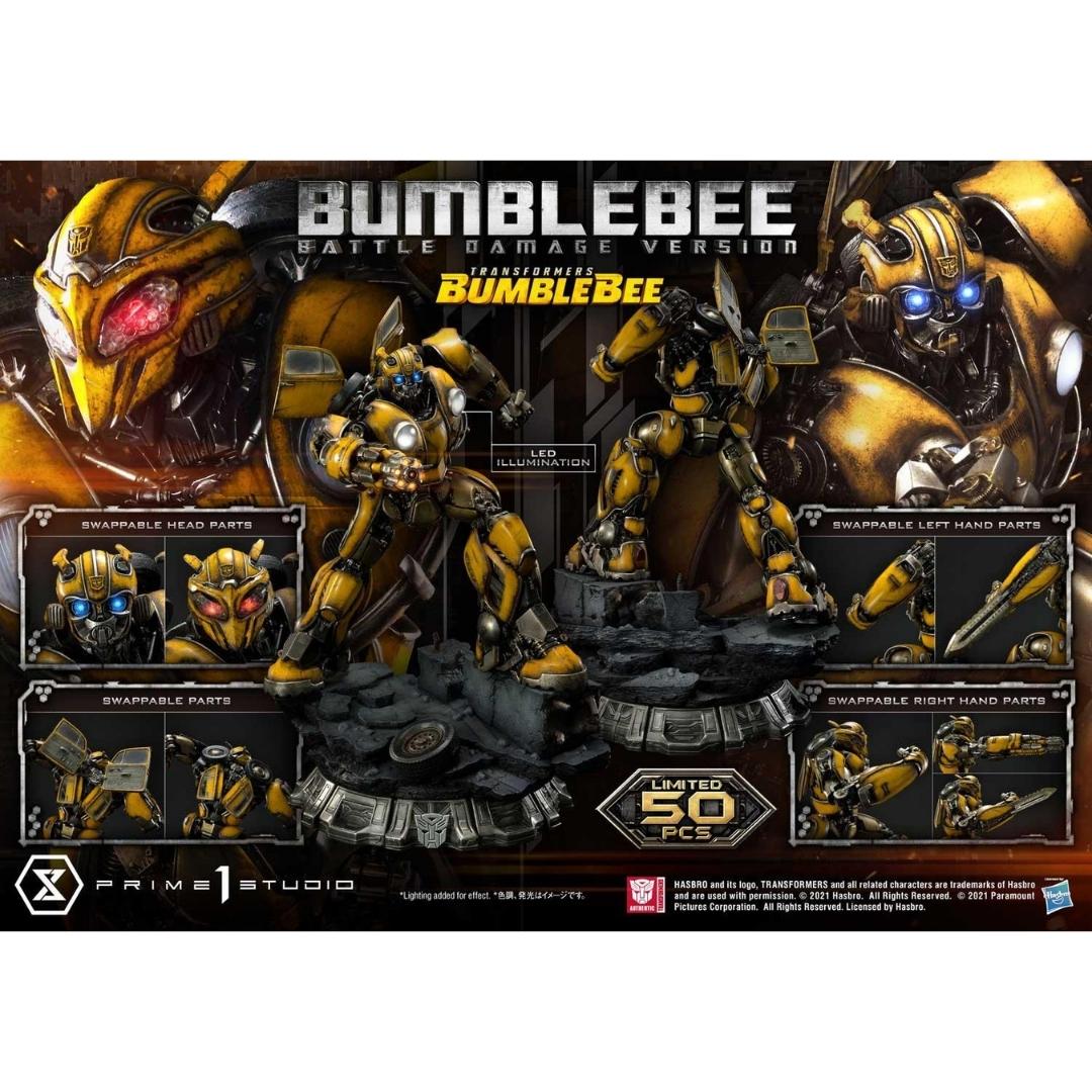 Bumblebee Battle Damaged Version Statue by Prime 1 Studio -Prime 1 Studio - India - www.superherotoystore.com
