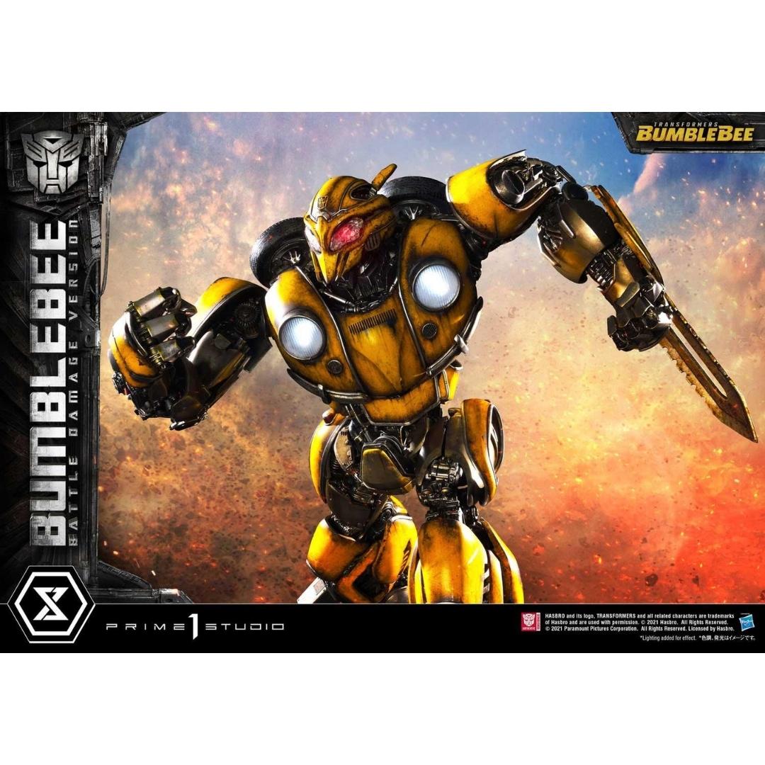 Bumblebee Battle Damaged Version Statue by Prime 1 Studio -Prime 1 Studio - India - www.superherotoystore.com