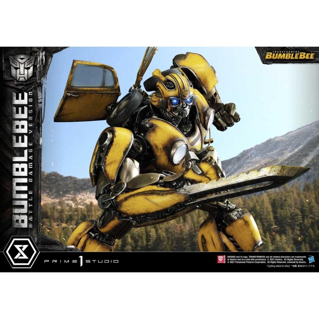 Bumblebee Battle Damaged Version Statue by Prime 1 Studio -Prime 1 Studio - India - www.superherotoystore.com