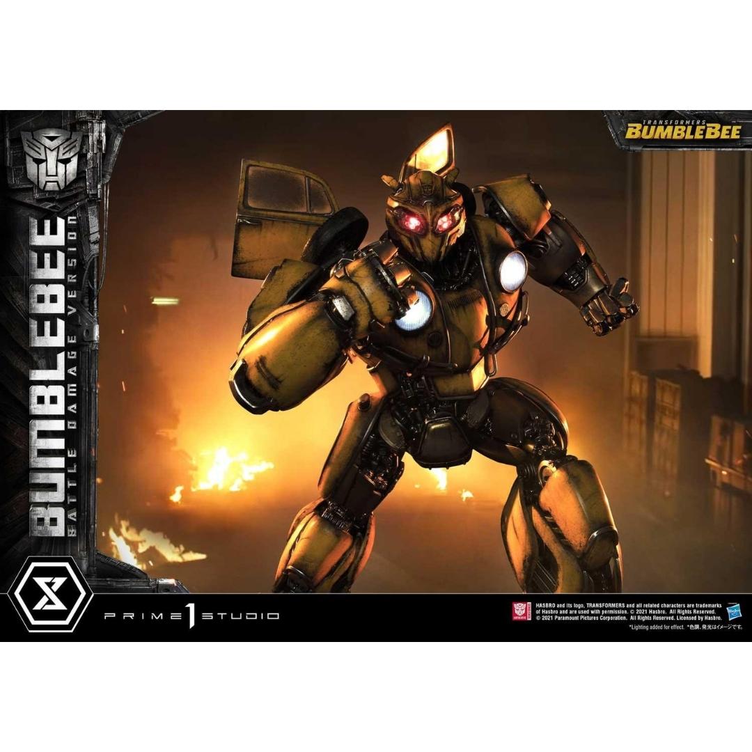 Bumblebee Battle Damaged Version Statue by Prime 1 Studio -Prime 1 Studio - India - www.superherotoystore.com