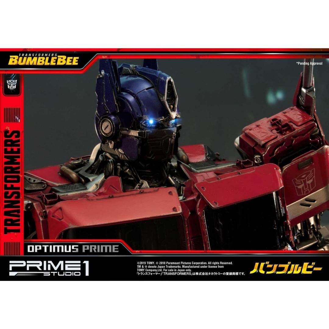 Optimus Prime Bumblebee Movie Statue by Prime 1 Studio -Prime 1 Studio - India - www.superherotoystore.com