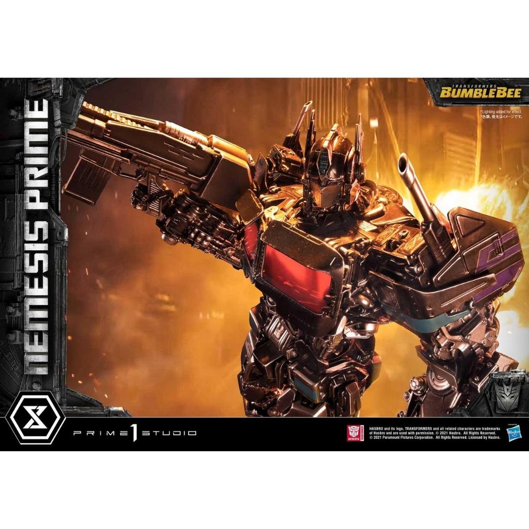 Nemesis Prime Bumblebee Movie Statue by Prime 1 Studio -Prime 1 Studio - India - www.superherotoystore.com