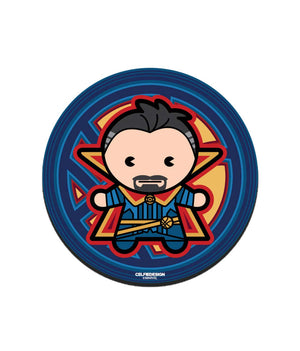 Doctor Strange Kawaii - 10 X 10 (cm) Circular Coasters -Celfie Design - India - www.superherotoystore.com