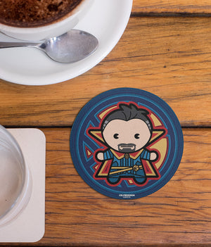 Doctor Strange Kawaii - 10 X 10 (cm) Circular Coasters -Celfie Design - India - www.superherotoystore.com