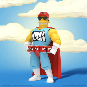 The Simpsons Ultimates Duffman 7-Inch Action Figure by Super7 -Super7 - India - www.superherotoystore.com