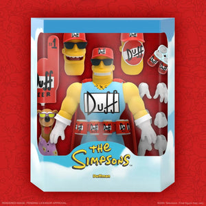 The Simpsons Ultimates Duffman 7-Inch Action Figure by Super7 -Super7 - India - www.superherotoystore.com