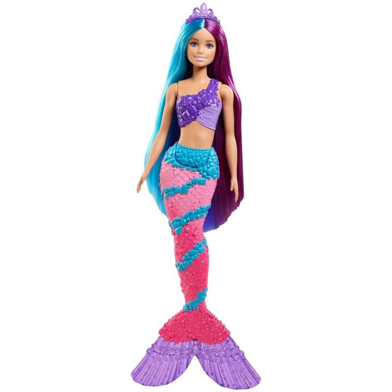Barbie Dreamtopia Mermaid Doll (13-inch) with Extra-Long Two-Tone Fantasy Hair by Mattel -Mattel - India - www.superherotoystore.com