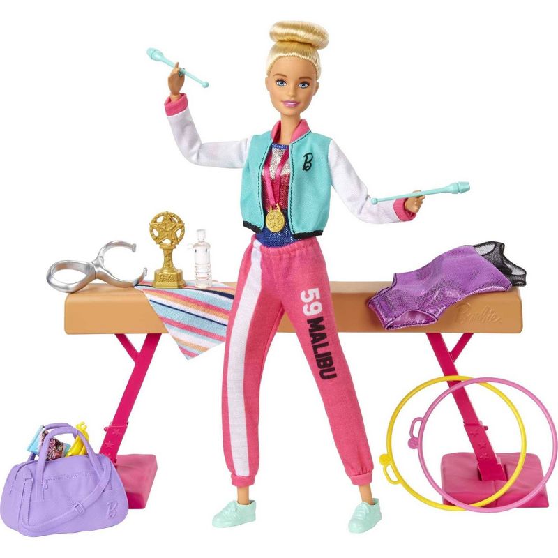 Barbie Gymnastics Playset by Mattel -Mattel - India - www.superherotoystore.com