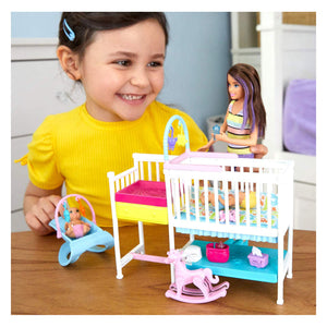Barbie Skipper Babysitters Inc Doll & Playset - Nap 'N' Nurture by Mattel -Mattel - India - www.superherotoystore.com