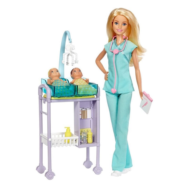 Barbie Careers - Baby Doctor Doll and Playset by Mattel -Mattel - India - www.superherotoystore.com