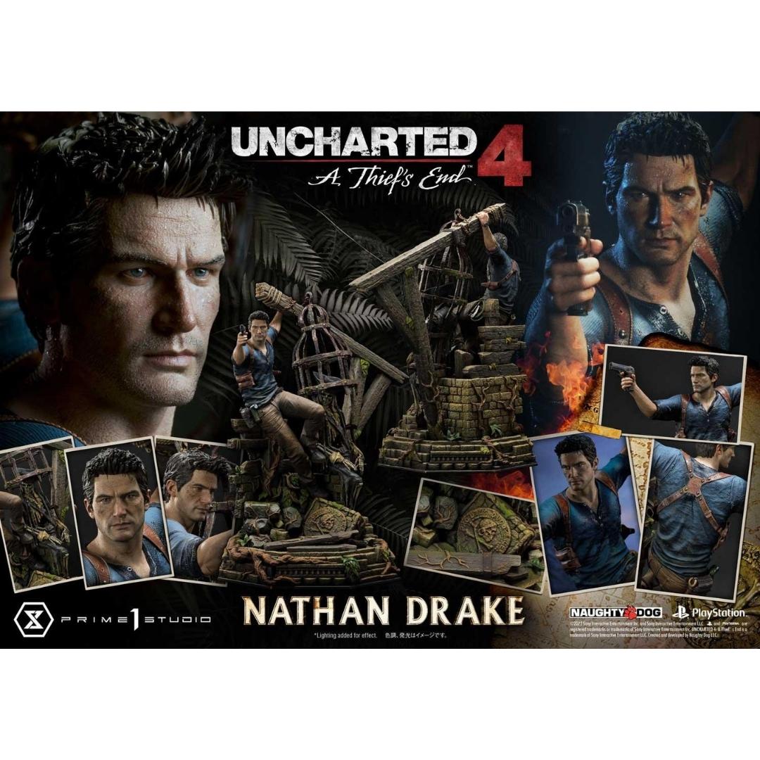 Uncharted 4: A Thief's End Nathan Drake Statue by Prime 1 Studio -Prime 1 Studio - India - www.superherotoystore.com