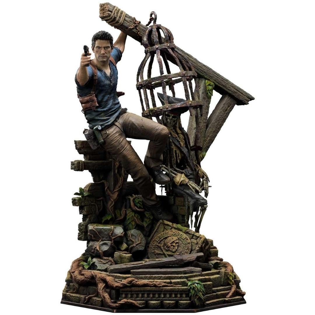 Uncharted 4: A Thief's End Nathan Drake Statue by Prime 1 Studio -Prime 1 Studio - India - www.superherotoystore.com