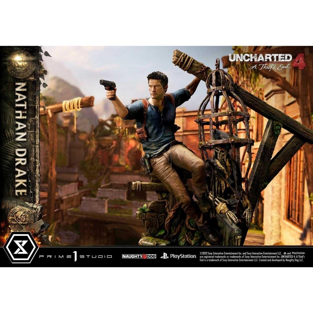 Uncharted 4: A Thief's End Nathan Drake Statue by Prime 1 Studio -Prime 1 Studio - India - www.superherotoystore.com