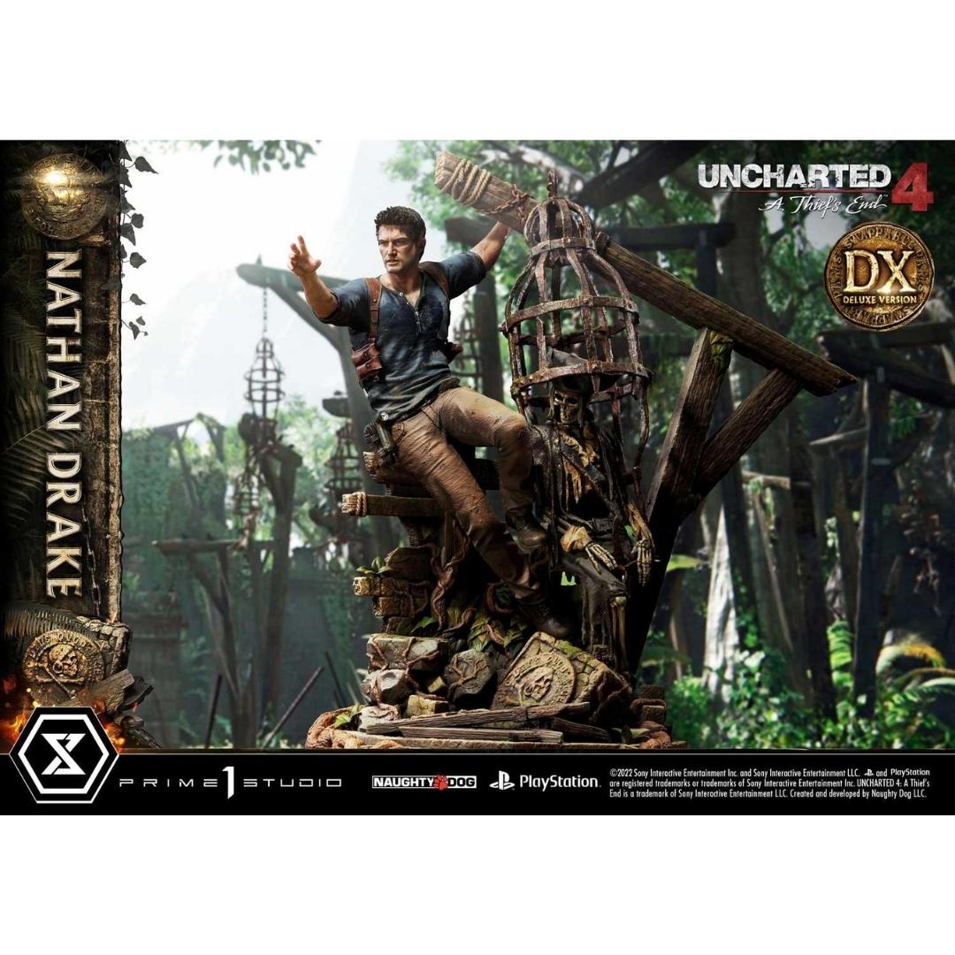 Uncharted 4: A Thief's End Nathan Drake Deluxe Statue by Prime 1 Studio -Prime 1 Studio - India - www.superherotoystore.com