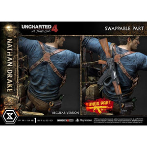 Uncharted 4: A Thief's End Nathan Drake Deluxe Statue by Prime 1 Studio -Prime 1 Studio - India - www.superherotoystore.com