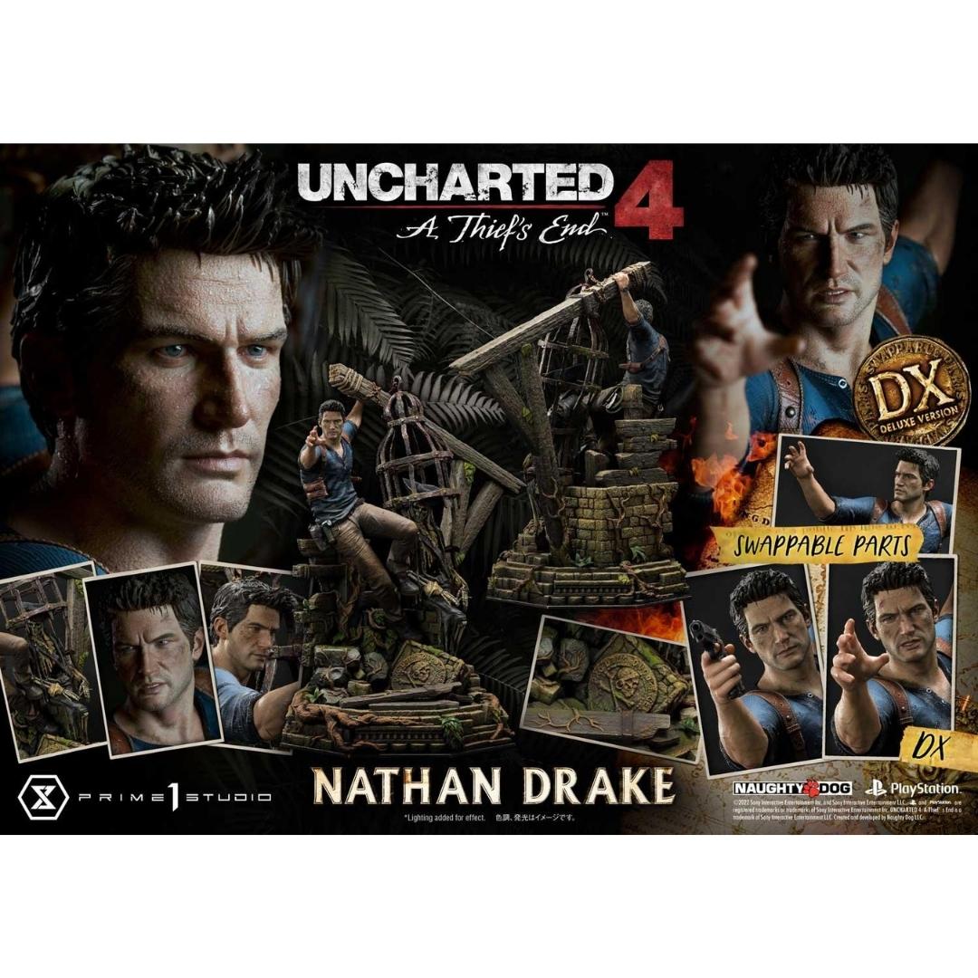 Uncharted 4: A Thief's End Nathan Drake Deluxe Statue by Prime 1 Studio -Prime 1 Studio - India - www.superherotoystore.com