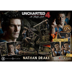 Uncharted 4: A Thief's End Nathan Drake Deluxe Statue by Prime 1 Studio -Prime 1 Studio - India - www.superherotoystore.com