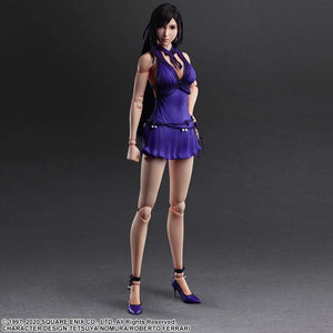Final Fantasy VII Remake Tifa Lockhart Dress Version Play Arts Kai Action Figure by Square Enix -Square Enix - India - www.superherotoystore.com