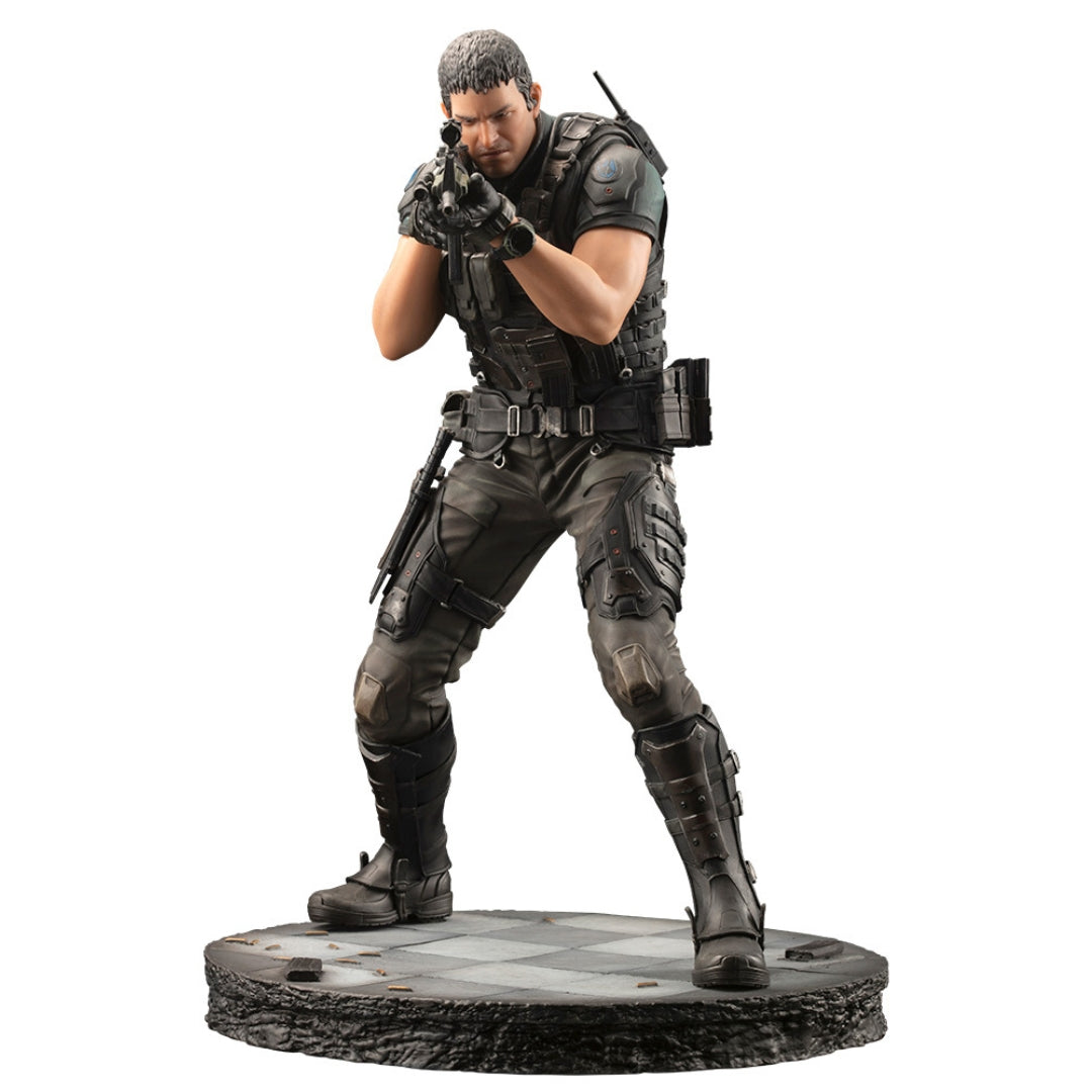 Resident Evil Venndeta Chris Redfield Renewal Package ARTFX Statue by Kotobukiya -Kotobukiya - India - www.superherotoystore.com