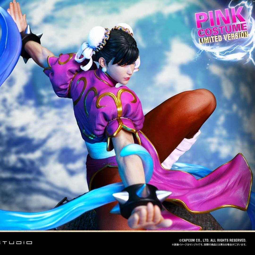 Street Fighter V Chun-Li Pink Costume Version Statue by Prime 1 Studio -Prime 1 Studio - India - www.superherotoystore.com