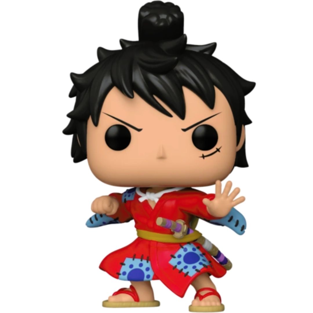 One Piece Luffy in Kimono Pop! Vinyl Figure by Funko (Damaged Box) -Superherotoystore.com - India - www.superherotoystore.com