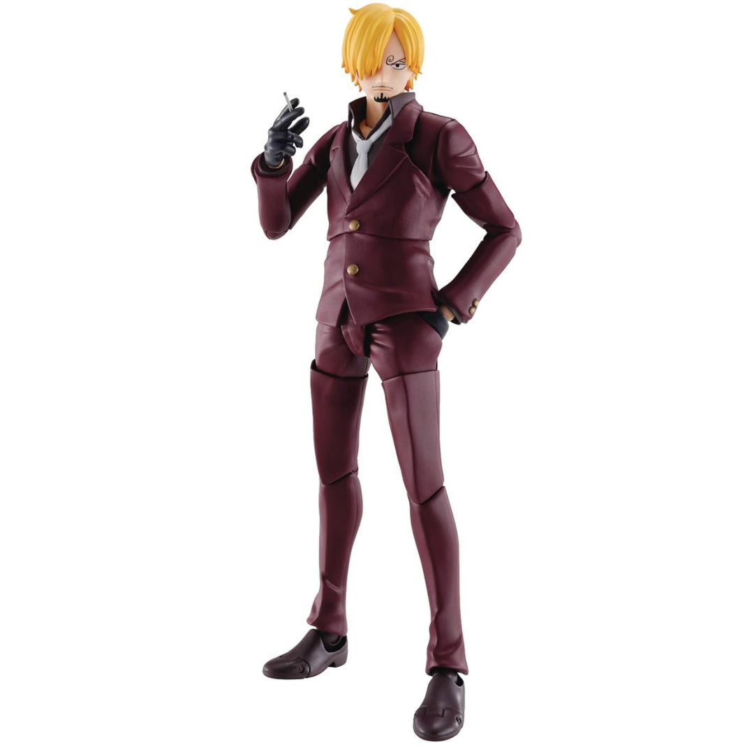 One Piece Sanji Onigashima S.H.Figuarts Figure by Bandai -Tamashii Nations - India - www.superherotoystore.com