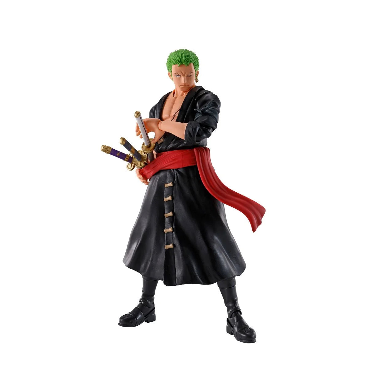 One Piece Roronoa Zoro Onigashima Figure by S.H.Figuart -SH Figuarts - India - www.superherotoystore.com