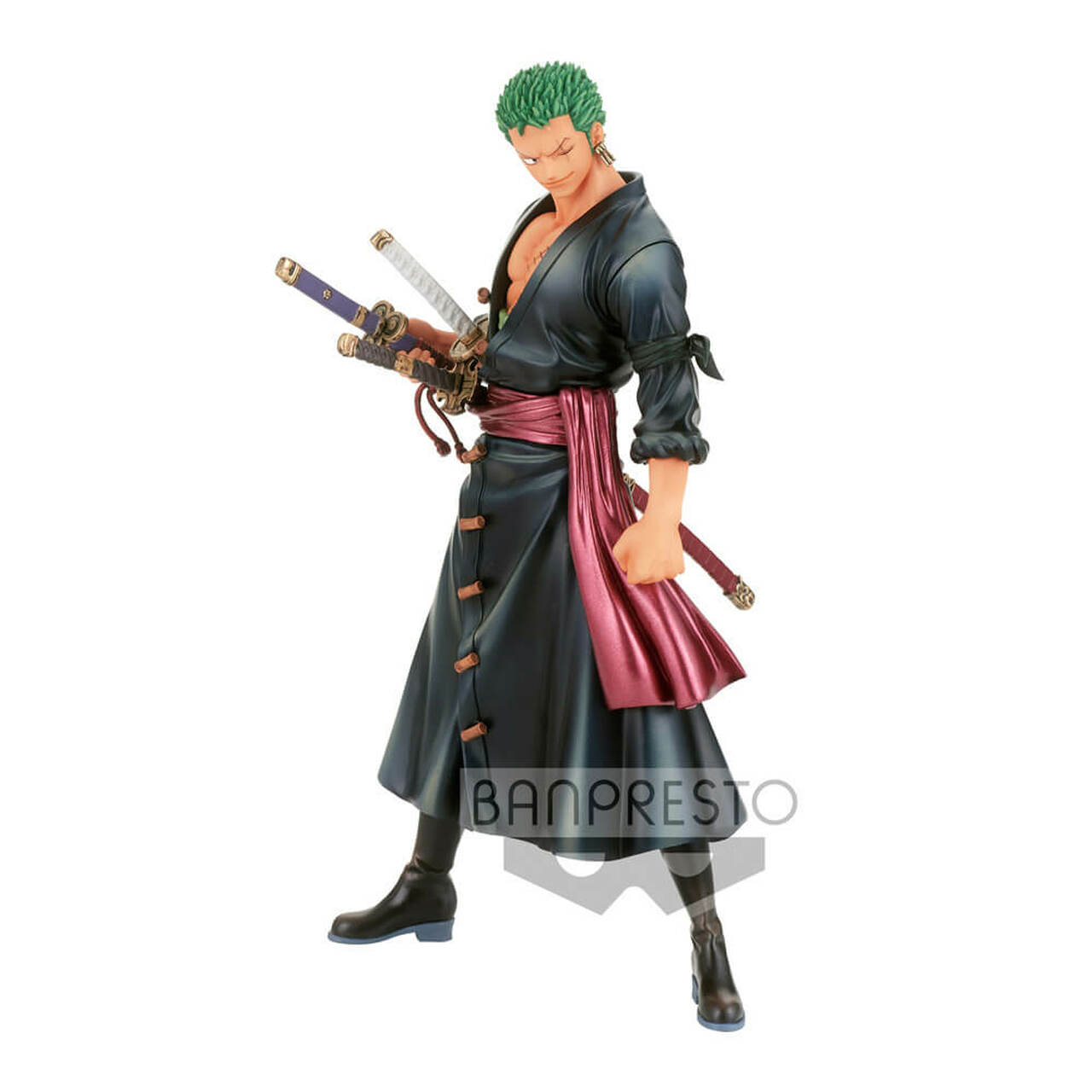 One Piece Dxf - The Grandline Series - Wanokuni Vol.1 - B: Roronoa Zoro Statue by Banpresto -Banpresto - India - www.superherotoystore.com