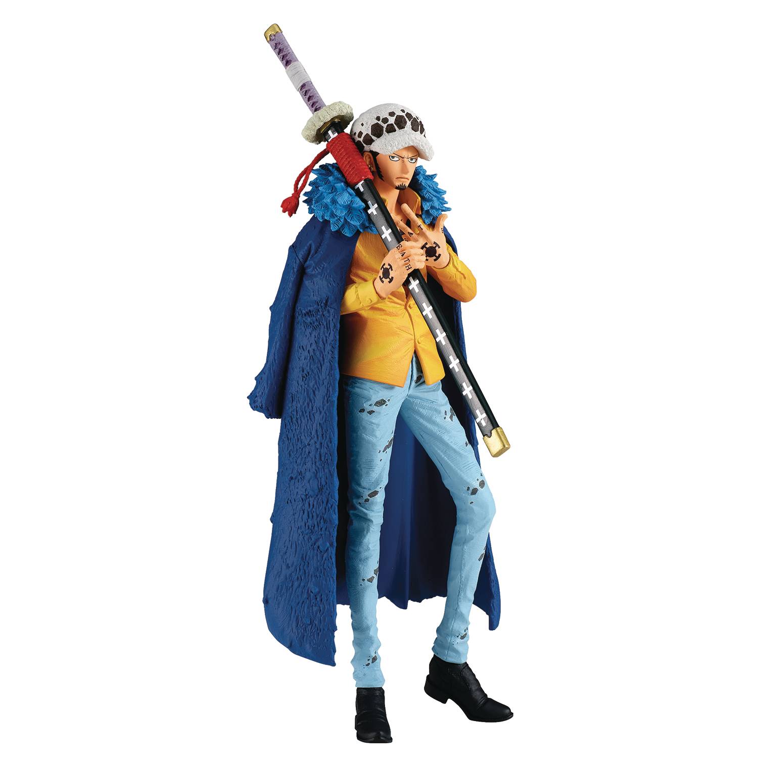 One Piece Trafalgar Law King of Artist Wanokuni Statue by Banpresto -Banpresto - India - www.superherotoystore.com