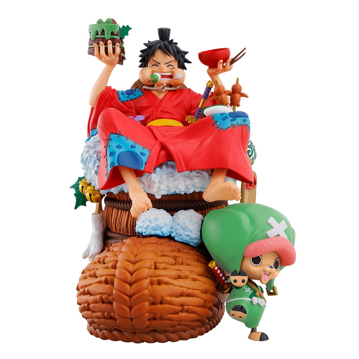 One Piece Luffy Logbox Rebirth Petitrama DX Statue by Megahouse -Megahouse - India - www.superherotoystore.com